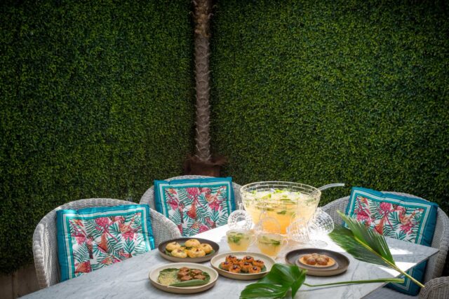 Indian Restaurant Mayfair Secret Terrace Menu with selected wine and Prosecco, fine dining cuisine at Kanishka by Atul Kochhar