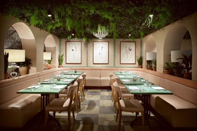 Indian Restaurant Myfair Garden Room Dining