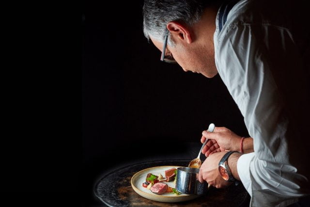London Fashion Week bespoke menu at Kanishka by Atul Kochhar, Mayfair.