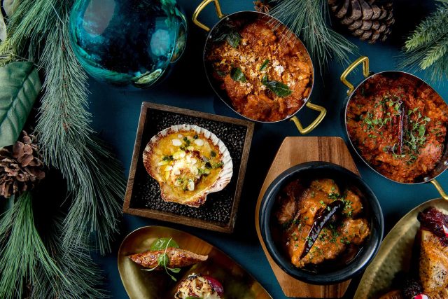 Kanishka Mayfair: Luxury Christmas menus featuring Michelin-starred Indian cuisine.