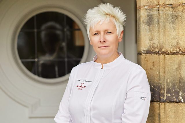 Best curry house Indian restaurant Sunday Brunch curry house in London's Mayfair, Lisa Goodwin-Allen most innovative exciting chefs in the UK