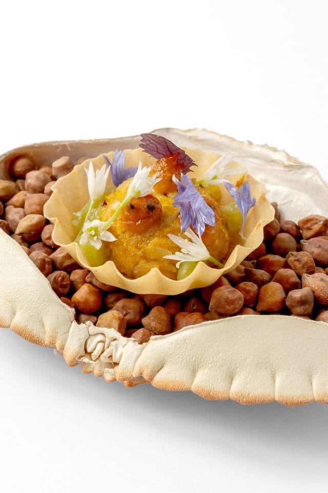 Chef Atul Kochhar exploring innovative spices for Kanishka's pan-Indian menus.