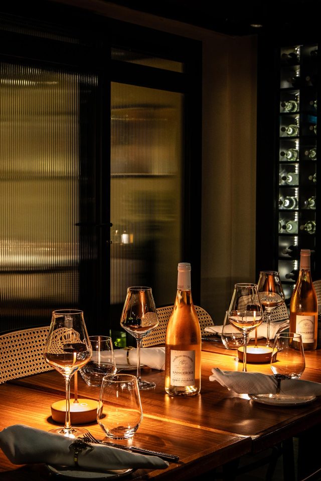 Exclusive venue hire of the grand main dining space at Kanishka Restaurant Mayfair.