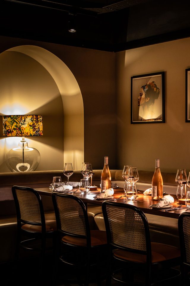 Restaurant Mayfair private celebration group dining menus